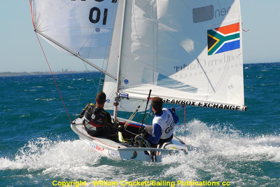 Racing at the 2015 470 Cape Town Classic