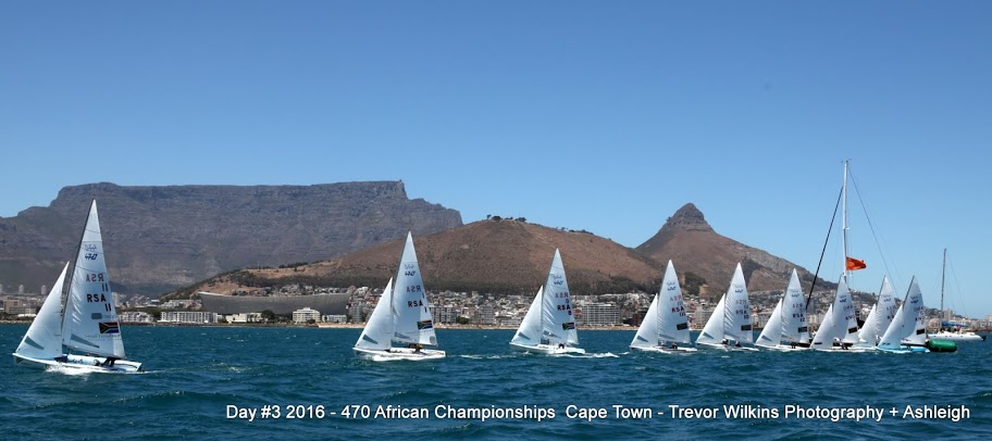 Racing against the stunning backdrop of Table Mountain